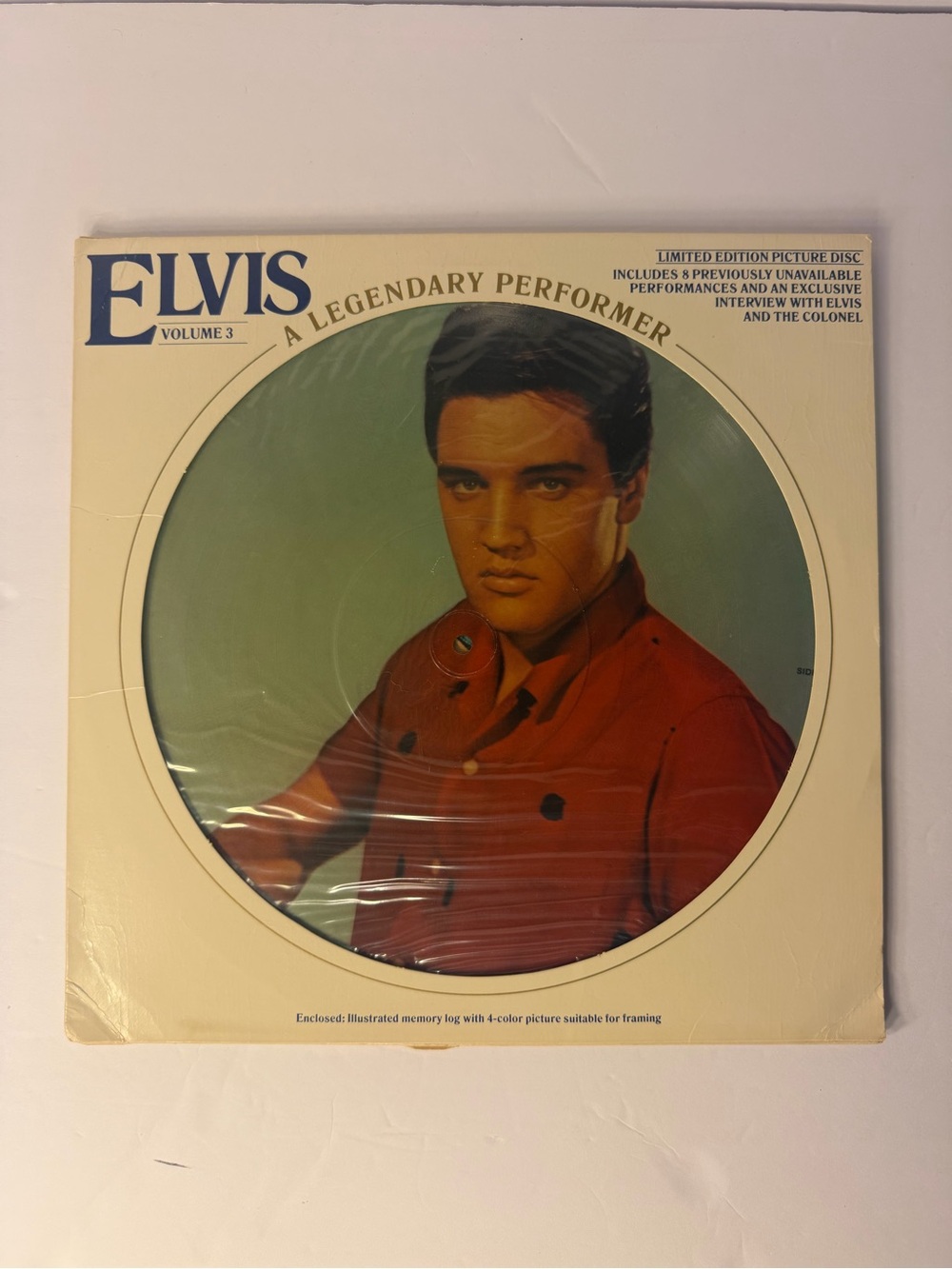 Elvis Picture Disc Vinyl